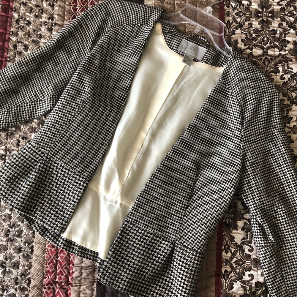Houndstooth Blazer